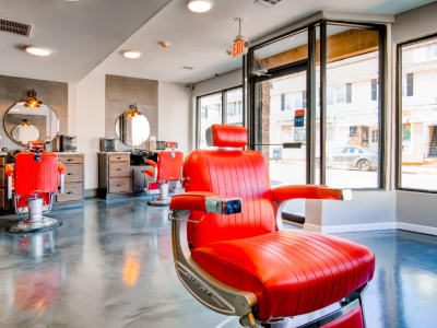 Red lounge Barber Inc