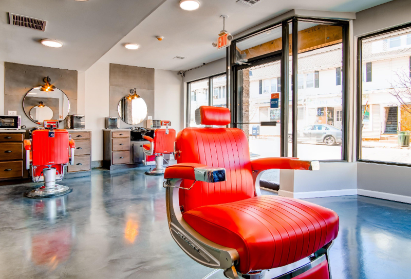 Red lounge Barber Inc