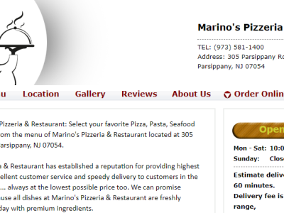 Marinos pizzeria & Restaurant